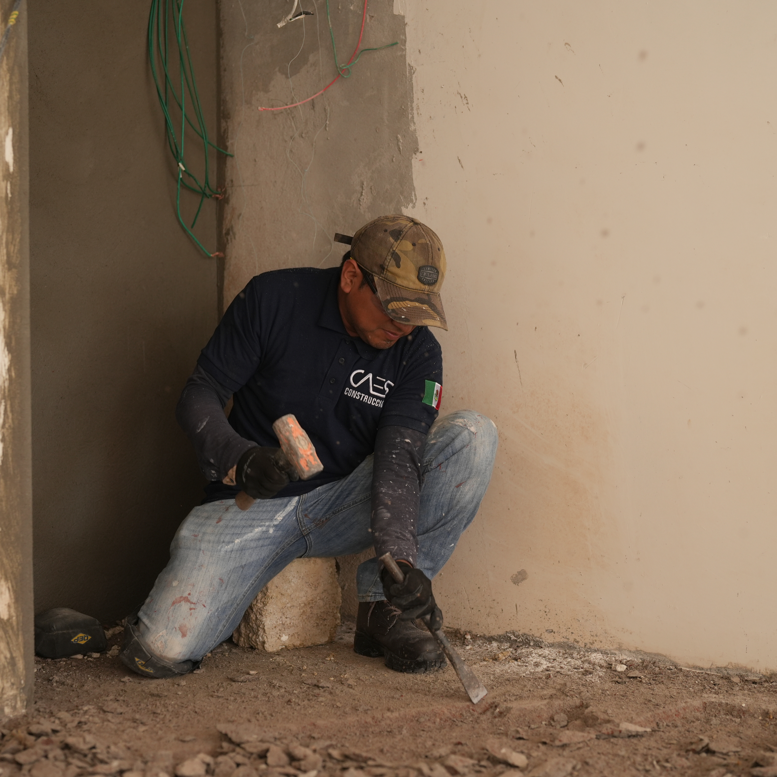 Proyecto de construcción en progreso